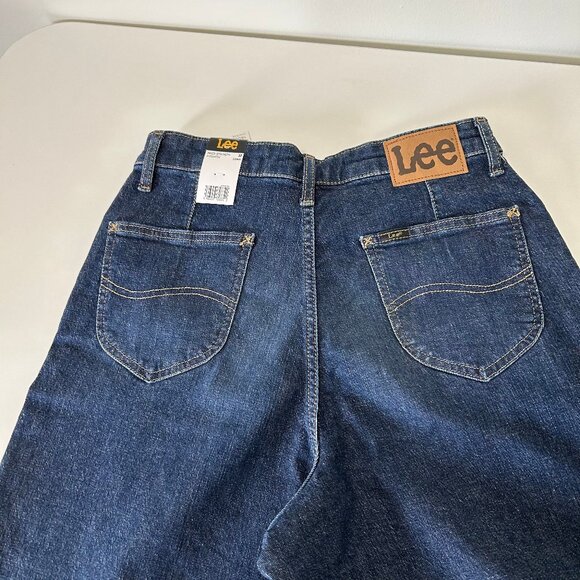 Lee Womens Legendary High Rise Trouser Jeans Size 10 Long w/ Slight Stretch - Picture 14 of 16